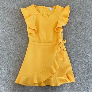 Habitual from Nordstrom Yellow Dress Romper 10
